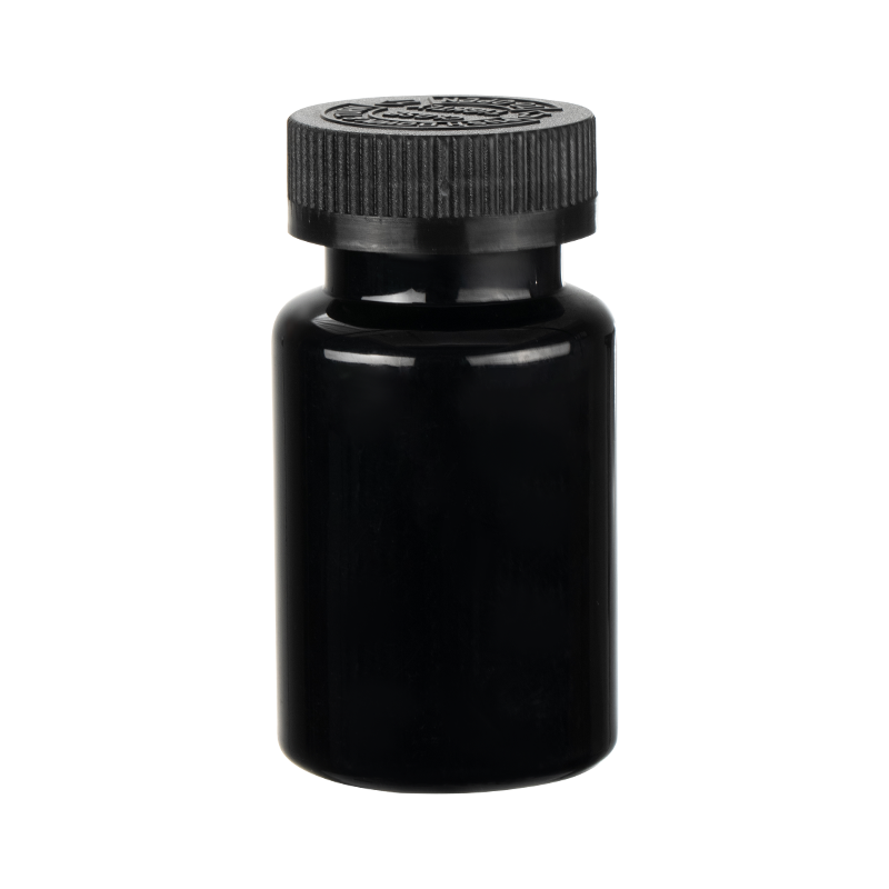 PET 120 ml høy hals rund flaske