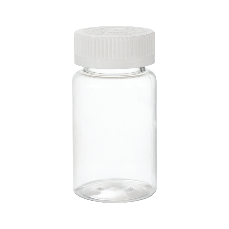 PET 100 ml rund flaske